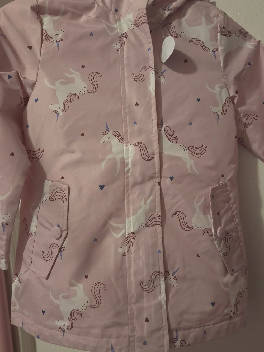 Carter's Pink Unicorn Raincoat